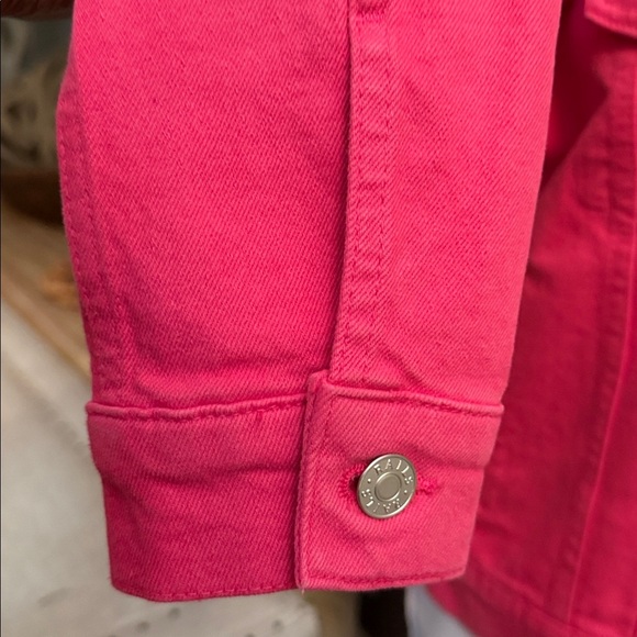 Rails The Normandie Denim Jacket – Hibiscus Size XS - Picture 6 of 8